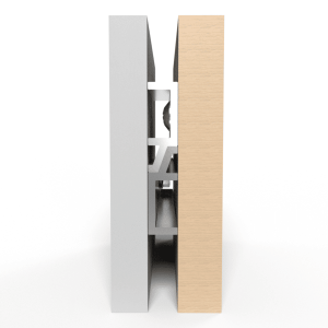 Las Vegas Z Bar French Cleat Hanging Rail 1500mm no holes max. 210kg (Qty 1)