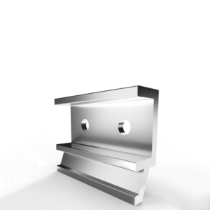 Hanging Systems Las Vegas Z Bar French Cleat Hanging Clip 50mm 2 holes max. 50kg (Qty 10)