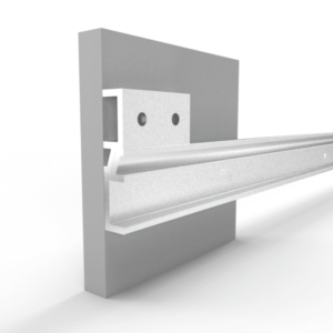 Las Vegas Z Bar French Cleat Hanging Rail 250mm no holes max. 60kg (Qty 1)