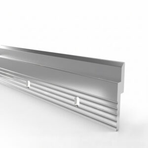 Boston Aluminium Z-Bar French Cleat Hanging Rail, 200mm (8"), Pre-Drilled (2 Holes), 32kg