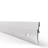 Anaheim Aluminium Z-Bar French Cleat Hanging Rail, 300mm (11.8″), Pre-Drilled (3 Holes), 48kg